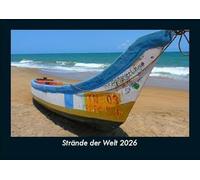 Strände der Welt 2026 Fotokalender DIN A5: Monatskalender mit Bild-Motiven aus Fauna und Flora, Natur, Blumen und Pflanzen