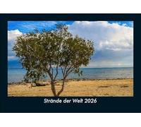 Strände der Welt 2026 Fotokalender DIN A5: Monatskalender mit Bild-Motiven aus Fauna und Flora, Natur, Blumen und Pflanzen