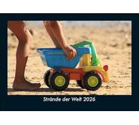 Strände der Welt 2026 Fotokalender DIN A5: Monatskalender mit Bild-Motiven aus Fauna und Flora, Natur, Blumen und Pflanzen