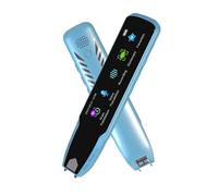 STRAFBRG Bolígrafo traductor de escaneo Voz Inteligente, bolígrafo multifunción en Tiempo Real for traducción Idiomas, Diccionario for Viajes Negocios al Extranjero,Múltiples Funciones(Blauw)