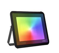 STRAFBRG Foco RGB iluminación Exterior LED Tuya Inteligente 30W 50W 100W luz Ajustable con Reflector de Control Voz, Haz de visión(50W Changeable)