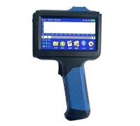 STRAFBRG Impresoras de inyección Tinta portátiles 12,7 mm con Secado rápido for codificación códigos Barras, Etiquetas, Texto, Logotipos y números,Herramientas de Marcado de Productos(Blauw)