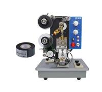 STRAFBRG Máquina semiautomática de Fecha, codificadora estampación en Caliente, máquina impresión lotes caducidad,Herramientas de Marcado de Productos