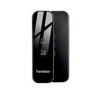 STRAFBRG Traductor de Idiomas instantáneo G6 BT4.2 Compatible con Voz, Texto y traducción fotografías,Múltiples Funciones(Nero)