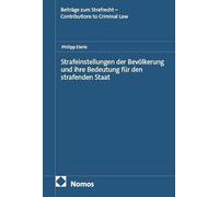 Strafeinstellungen der Bevölkerung und ihre Bedeutung für den strafenden Staat: 32