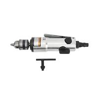 Straight Air Drill, Pneumatic Drill Industrial Grade with Zinc Alloy Body, 3/8in Collet, 2200rpm High Speed Air Operated Drill for Tight Spaces and Heavy Duty Grinding