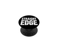 Straight Edge Forever For Life Straight Edger XXX sXe PopSockets PopGrip Adhesivo