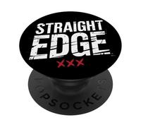 Straight Edge Forever For Life Straight Edger XXX sXe PopSockets PopGrip Adhesivo