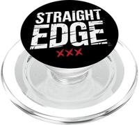 Straight Edge Forever For Life Straight Edger XXX sXe PopSockets PopGrip para MagSafe