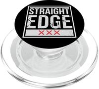 Straight Edge Forever For Life Straight Edger XXX sXe PopSockets PopGrip para MagSafe