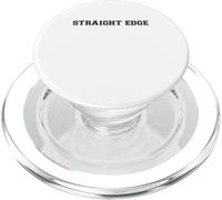 Straight Edge SXE HXC Hardcore Punk Vegan Clean Living Mosh PopSockets PopGrip para MagSafe