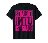 Straight Into 1st Grade Shirt Back to School First Grade Camiseta