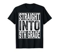 Straight Into 9th Grade Shirt Back to School Ninth Grade Camiseta