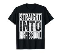 Straight Into High School Shirt Back to School High School Camiseta