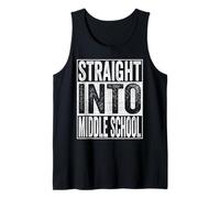 Straight Into Middle School Shirt Back to Middle School Camiseta sin Mangas