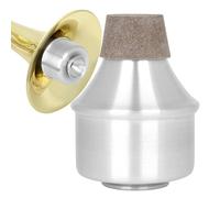 Straight Mute Trumpet, Aluminum Alloy Trumpet Mute, Lightweight Practice
