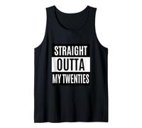 Straight out of My 20s Millennial 1989 Regalo de 30 cumpleaños Camiseta sin Mangas