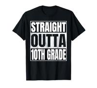 Straight Outta 10th Grade Class of 2026 Graduate Tenth Grade Camiseta