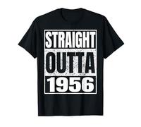 Straight Outta 1956 Classic Year Birth of Birthday Vintage Camiseta