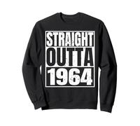Straight Outta 1964 Vintage Year Classic Birth of Birthday Sudadera