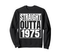 Straight Outta 1975 Vintage Year Classic Birth of Birthday Sudadera