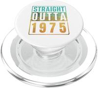 Straight Outta 1975 Vintage Years Birth of Birthday Classic PopSockets PopGrip para MagSafe