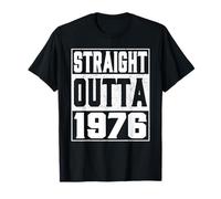 Straight Outta 1976 Vintage 1976 Years Old Birth of Birthday Camiseta