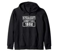 Straight Outta 1992 Birth of Birthday Born in 1992 Vintage Sudadera con Capucha