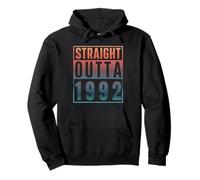 Straight Outta 1992 Birth of Birthday Classic 1992 Vintage Sudadera con Capucha