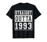 Straight Outta 1993 Classic Birth of Birthday Year Vintage Camiseta