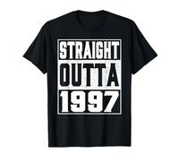 Straight Outta 1997 Vintage 1997 Years Old Birth of Birthday Camiseta