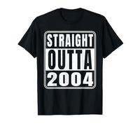 Straight Outta 2004 Classic 2004 Vintage Birth of Birthday Camiseta