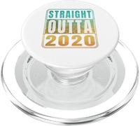 Straight Outta 2020 Classic Birth of Birthday Years Retro PopSockets PopGrip para MagSafe
