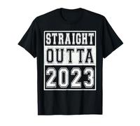 Straight Outta 2023 Classic Birth of Birthday Year Vintage Camiseta