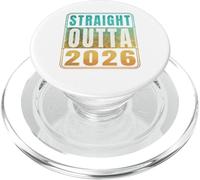 Straight Outta 2026 Classic Birth of Birthday Years Retro PopSockets PopGrip para MagSafe