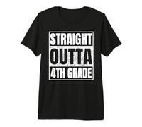 Straight Outta 4th Grade Graduation Gifts 2026 Fourth Grade Camiseta Premium