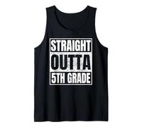 Straight Outta 5th Grade Graduation Gifts 2026 Fifth Grade Camiseta sin Mangas
