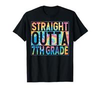 Straight Outta 7th Grade Graduate Class 2026 7th Grade Funny Camiseta