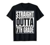 Straight Outta 7th Grade Graduation Class 2026 Seventh Grade Camiseta