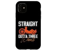 Straight Outta Bicicleta reclinada de tres ruedas Ciclismo relajado Carcasa para iPhone 11