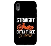 Straight Outta Bicicleta reclinada de tres ruedas Ciclismo relajado Carcasa para iPhone XR