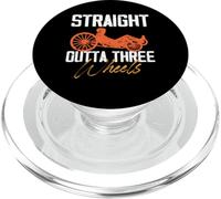 Straight Outta Bicicleta reclinada de tres ruedas Ciclismo relajado PopSockets PopGrip para MagSafe