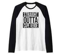Straight Outta Cabo Verde Camiseta Manga Raglan