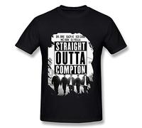 Straight Outta Compton T Shirt For Men Black XLarge
