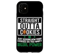Straight Outta Cookies es broma, cuántas cookies tienes Carcasa para iPhone 11