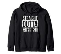 Straight Outta HELL'S Kitchen NY NYC Sudadera con Capucha