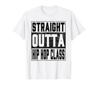 Straight Outta Hip Hop Class Funny 2026 Graduation Gifts Camiseta