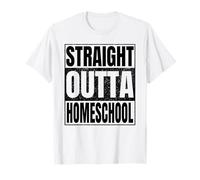 Straight Outta Homeschool Graduate Class of 2026 Vintage Camiseta