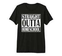 Straight Outta Homeschool Graduation Class 2026 Homeschool Camiseta Premium