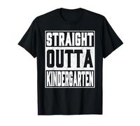 Straight Outta Kindergarten Graduation 2026 Boys & Kids Camiseta